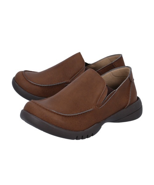 Re:getA(リゲッタ)の「Re:getA -リゲッタ ドライビングローファー(スリッポン・レディース・レッド系その他/ブラウン/チャコール/オリーブ/ブラック・24-24.5cm/23-23.5cm)」の4枚目の写真