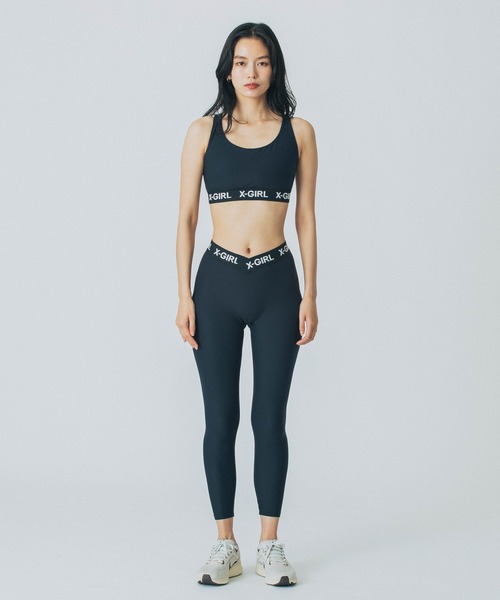 X-girl SPORTS(エックスガールスポーツ)の「ALL DAY SPORTS BRA(スポーツブラ・レディース・グレー/ブルー/ブラック・SMALL/MEDIUM/LARGE/X-LARGE)」の4枚目の写真