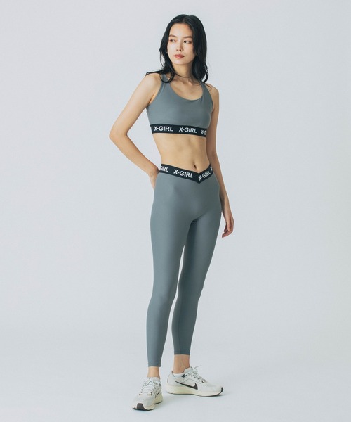 X-girl SPORTS(エックスガールスポーツ)の「ALL DAY SPORTS BRA(スポーツブラ・レディース・グレー/ブルー/ブラック・SMALL/MEDIUM/LARGE/X-LARGE)」の10枚目の写真