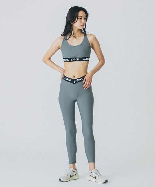 X-girl SPORTS(エックスガールスポーツ)の「ALL DAY SPORTS BRA(スポーツブラ・レディース・グレー/ブルー/ブラック・SMALL/MEDIUM/LARGE/X-LARGE)」の11枚目の写真