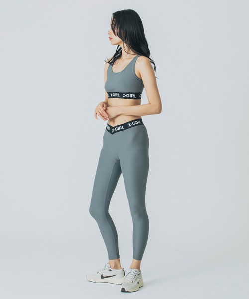 X-girl SPORTS(エックスガールスポーツ)の「ALL DAY SPORTS BRA(スポーツブラ・レディース・グレー/ブルー/ブラック・SMALL/MEDIUM/LARGE/X-LARGE)」の12枚目の写真