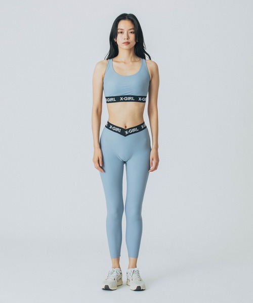 X-girl SPORTS(エックスガールスポーツ)の「ALL DAY SPORTS BRA(スポーツブラ・レディース・グレー/ブルー/ブラック・SMALL/MEDIUM/LARGE/X-LARGE)」の14枚目の写真