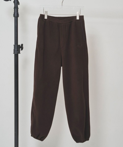 TODAYFUL（トゥデイフル）の「【TODAYFUL/トゥデイフル】Easy Fleece Pants/イージーフリースパンツ（スウェットパンツ・レディース・ダークブラウン/ネイビー・36/38）」の7枚目の写真