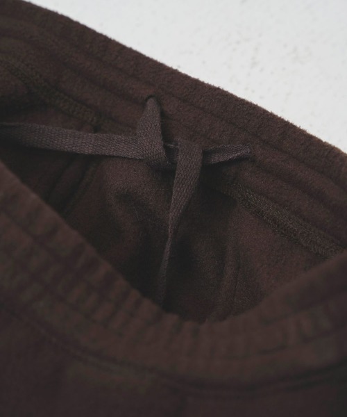 TODAYFUL（トゥデイフル）の「【TODAYFUL/トゥデイフル】Easy Fleece Pants/イージーフリースパンツ（スウェットパンツ・レディース・ダークブラウン/ネイビー・36/38）」の9枚目の写真