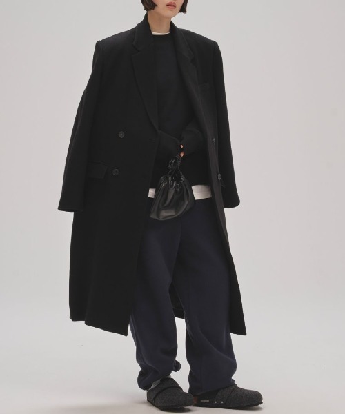 TODAYFUL（トゥデイフル）の「【TODAYFUL/トゥデイフル】Easy Fleece Pants/イージーフリースパンツ（スウェットパンツ・レディース・ダークブラウン/ネイビー・36/38）」の13枚目の写真