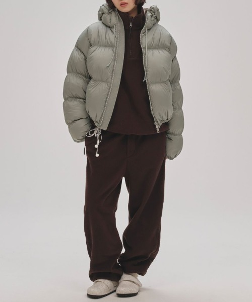 TODAYFUL（トゥデイフル）の「【TODAYFUL/トゥデイフル】Easy Fleece Pants/イージーフリースパンツ（スウェットパンツ・レディース・ダークブラウン/ネイビー・36/38）」の14枚目の写真