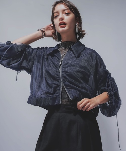 ソデ2WAYシアーブルゾン(HARE)（ブルゾン）｜HARE（ハレ）の