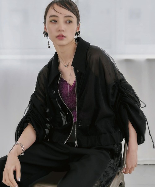 HARE シアーポケットブルゾン 楽天市場】【SALE／30%OFF】シアーポケットブルゾン HARE ハレ