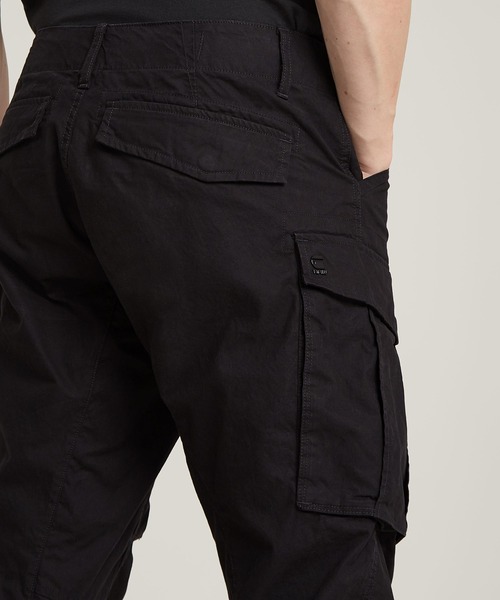 G-STAR(ジースター)の「3D Regular Tapered Cuffed Cargo Pants/立体裁断レギュラーテーパードジョガーカーゴパンツ(カーゴパンツ・メンズ・ダークオリーブ/ダークブラック・28/30/30/30/32/30/34/30)」の5枚目の写真