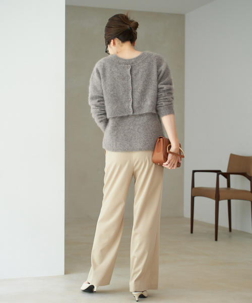 セール】Light Fur Short カーディガン（カーディガン/ボレロ）｜Plage