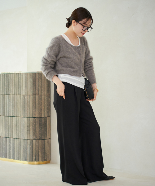 Light Fur Short カーディガン（カーディガン/ボレロ）｜Plage