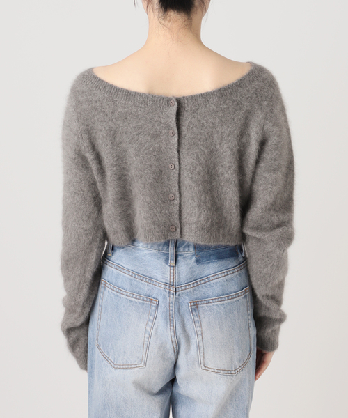 plage（プラージュ）の「Light Fur Short カーディガン（カーディガン/ボレロ・レディース・ベージュ/グレー・FREE）」の17枚目の写真