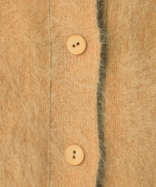 plage（プラージュ）の「Light Fur Short カーディガン（カーディガン/ボレロ・レディース・ベージュ/グレー・FREE）」の11枚目の写真