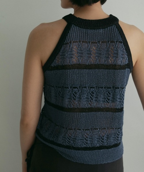 ◎アップルハウス T3505ボーダータンクトップ クルーネック カットソー ボーダーカットソー - APPLE HOUSE onlinestore - 婦人服