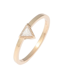 COCOSHNIK（ココシュニック）の「ダイヤモンド トライアングルカット リング（リング）」