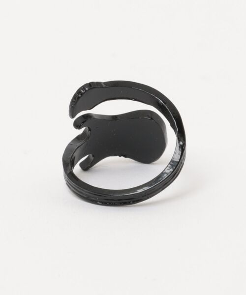 Port(ポート)の「【 Port / ポート 】 ヴィンテージ ギター モチーフ リング_(リング・レディース・ブラック/シルバー・FREE)」の10枚目の写真