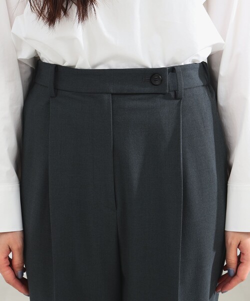 セール】【1/15再値下げ】トロピカル 1タック パンツ［手洗い可