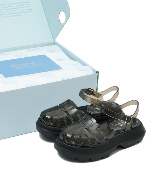 【送料込】韓国★ROCKFISH GLAIR FISHERMAN SANDALS サンダル セール】GLAIR FLATFORM FISHERMAN SANDALS（サンダル