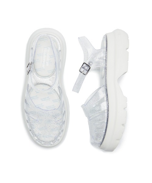 ROCKFISH WEATHERWEAR（ロックフィッシュウェザーウェア）の「GLAIR FLATFORM FISHERMAN SANDALS（サンダル・レディース・ブラック/シルバー/ブラック系その他/ブラウン/ライトグレー/クリア・23.0cm/24.0cm/25.0cm/24.5cm）」の20枚目の写真