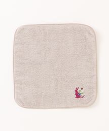 SUPER HAKKA（スーパーハッカ）の「SUPER　HAKKA×今治ハンドタオル　ウサギワンポイント刺繍（ハンカチ/ハンドタオル）」