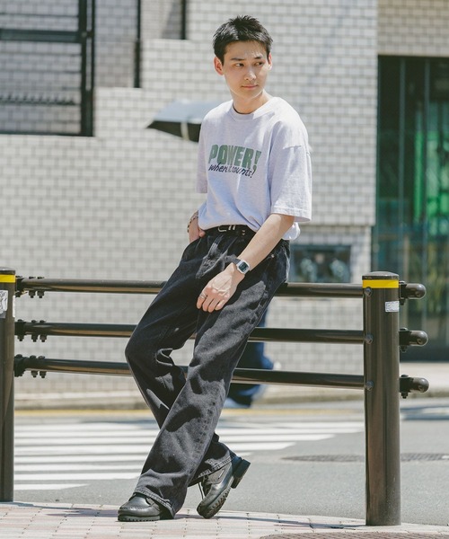 RAGEBLUE（レイジブルー）の「ロングレングス/デニムフレアパンツ（デニムパンツ・メンズ・ブルー/ブラック・MEDIUM/LARGE）」の15枚目の写真