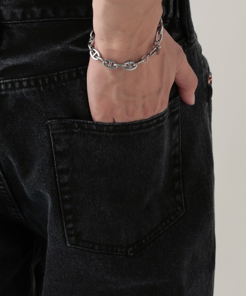 RAGEBLUE（レイジブルー）の「ロングレングス/デニムフレアパンツ（デニムパンツ・メンズ・ブルー/ブラック・MEDIUM/LARGE）」の13枚目の写真