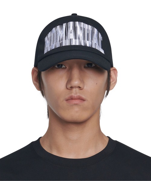 日本未入荷NOMANUALのPOINTED LOGO BALL CAP 全2色 セール】「NOMANUAL /ノーマニュアル」DROP C.T BALL CAP