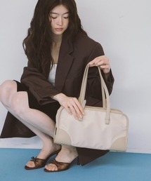 THEATRE PRODUCTS（シアタープロダクツ）の「ナイロンツイルスクエアハンドバッグL（ボストンバッグ）」