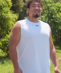 UNDER ARMOUR(A_[A[}[)̑傫TCY Y UNDER ARMOUR (A_[A[}[) {Ki LOOSE |Cg m[X[u TVc TEAM SLEEVE LESS SHIRT(^Ngbv)