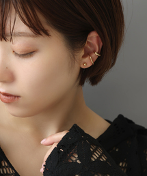5mmボールピアス K18(両耳)