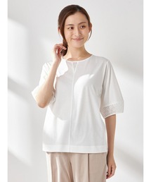 【接触冷感】レースTシャツ