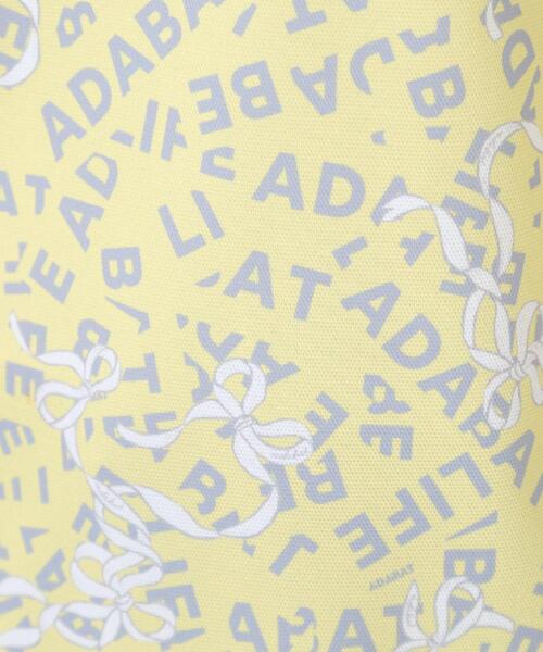 adabat（アダバット）の「【吸水速乾】リボンロゴプリントポロシャツ（ポロシャツ・レディース・ライトイエロー系1/ホワイト系1・40/38/42/36）」の11枚目の写真