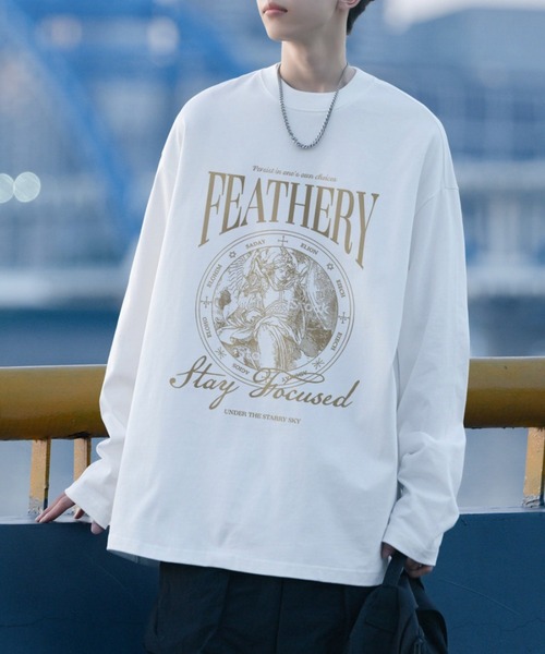 link lot（リンクロット）の「フロントビッグロゴロンT（Tシャツ/カットソー・メンズ・ブラック/ホワイト/レッド・M/L）」の2枚目の写真