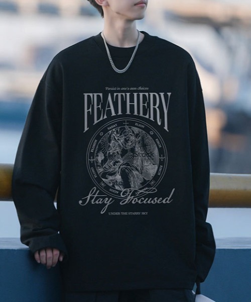 link lot（リンクロット）の「フロントビッグロゴロンT（Tシャツ/カットソー・メンズ・ブラック/ホワイト/レッド・M/L）」の7枚目の写真