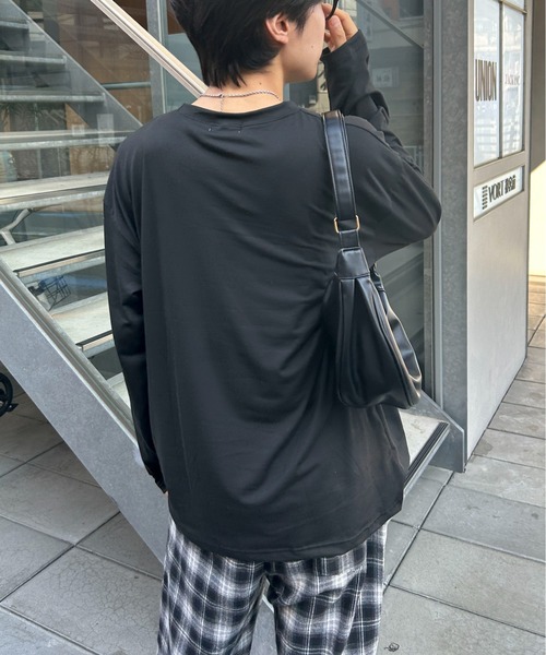 link lot（リンクロット）の「フロントビッグロゴロンT（Tシャツ/カットソー・メンズ・ブラック/ホワイト/レッド・M/L）」の12枚目の写真