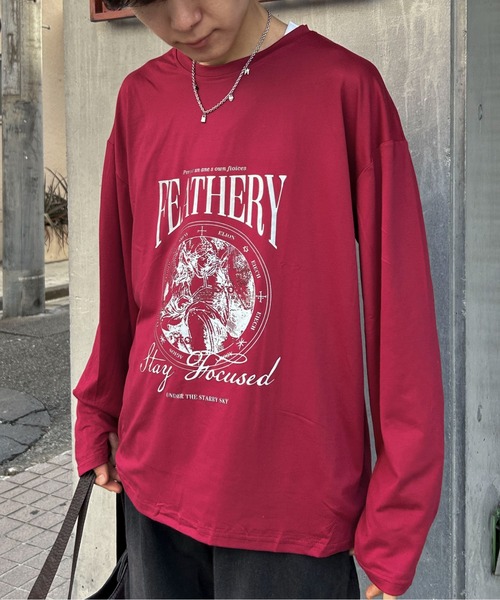 link lot（リンクロット）の「フロントビッグロゴロンT（Tシャツ/カットソー・メンズ・ブラック/ホワイト/レッド・M/L）」の16枚目の写真