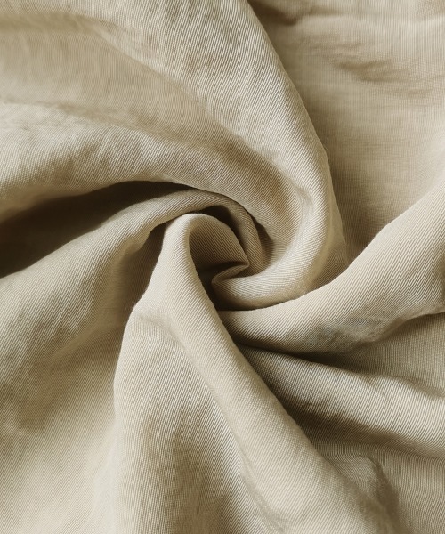 ONEP STAR（ワンピスター）の「ポケット付きシアーシャツ（シャツ/ブラウス・レディース・オフホワイト/オレンジ/ブラック/ベージュ・MEDIUM/LARGE）」の9枚目の写真