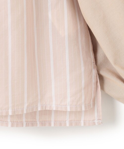 J.PRESS YORK STREET（ジェイプレスヨークストリート）の「【WOMEN】タイプライター ショートブラウス（シャツ/ブラウス・レディース・サックスブルー系1/ブラック系1/ベージュ系1/アイボリー系・F）」の10枚目の写真