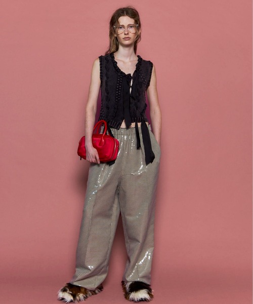 MAISON SPECIAL マルチファブリック セットアップ　サイズ上1下0 Multi Fabric Pants/マルチファブリックパンツ□セットアップ対応