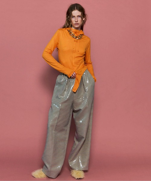 MAISON SPECIAL マルチファブリック セットアップ　サイズ上1下0 Multi Fabric Pants/マルチファブリックパンツ□セットアップ対応