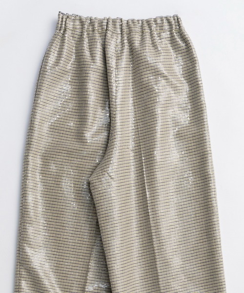 MAISON SPECIAL(メゾンスペシャル)の「Multi Fabric Pants/マルチファブリックパンツ■セットアップ対応■(その他パンツ・レディース・イエロー/ブラウン・38/36)」の16枚目の写真