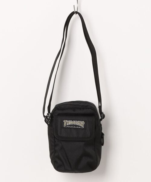 THRASHER(スラッシャー)の「【THRASHER/スラッシャー】Mini Shoulder Pouch<タテ> ショルダーポーチ ブランドロゴ(ボディバッグ/ウエストポーチ・メンズ・ブラック/ブラック系その他/ブラック×ホワイト・FREE)」の17枚目の写真