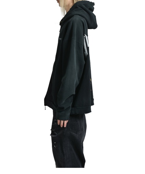 JUN/NAKAYAMA（ジュンナカヤマ）の「FLAME ZIP HOODIE（パーカー