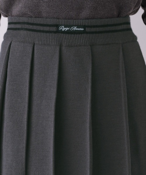 repipi armario(レピピ アルマリオ)の「【girly line】ニットプリーツスカート(スカート・キッズ・ブラック/ピンク/チャコールグレー・LARGE/SMALL/MEDIUM)」の18枚目の写真