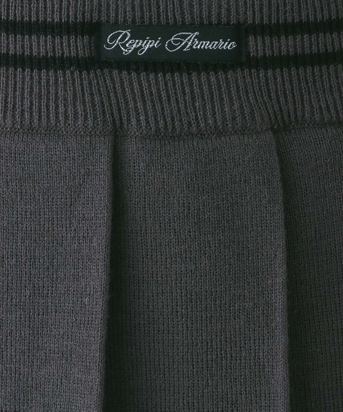 repipi armario(レピピ アルマリオ)の「【girly line】ニットプリーツスカート(スカート・キッズ・ブラック/ピンク/チャコールグレー・LARGE/SMALL/MEDIUM)」の22枚目の写真