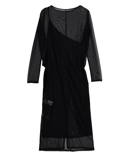 セール】LAYERED SHEER CAMI SET LONG TOP（Tシャツ/カットソー