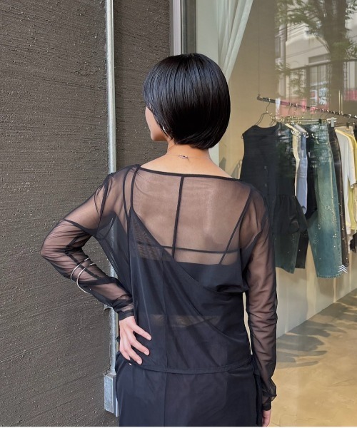 カットソー(長袖/七分) AMERI GATHER CAMI LAYERED TOP Ameri VINTAGE - AMERI GATHER CAMI LAYERED TOPの通販 by kei22-r