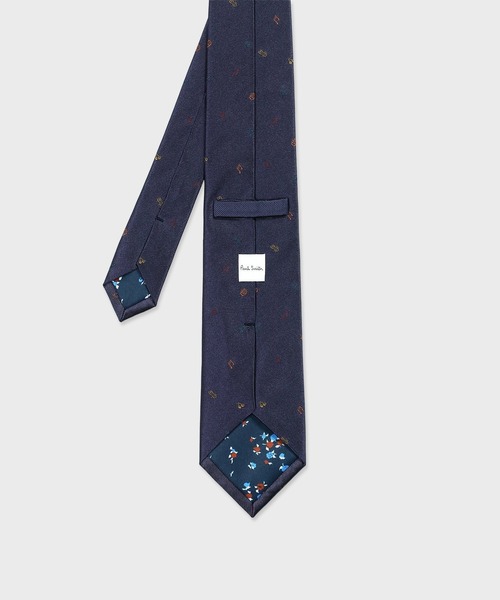 Paul Smith（ポールスミス）の「マルチカラードローイング タイ【250085 552MJ】（ネクタイ・メンズ・グレー/サックスブルー/ダークブラウン/ネイビー・FREE）」の9枚目の写真