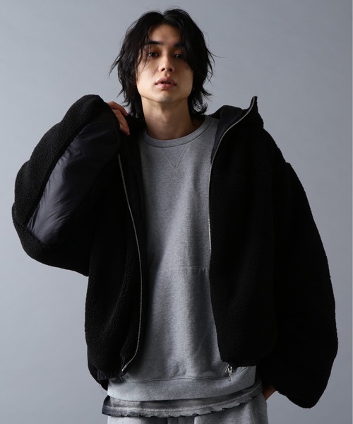 ぴーたんストーンブラック 取り寄せ] M-WALL083C-V1/ 厚底ブーツ / ビーガンレザー【NEW ROCK