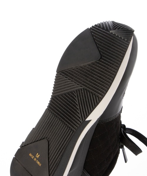 enchanted(エンチャンテッド)の「キルティングレースアップウェッジスニーカー(スニーカー・レディース・キャメル/ベージュ/ブラック/グレイッシュベージュ・S/M/L/LL)」の16枚目の写真